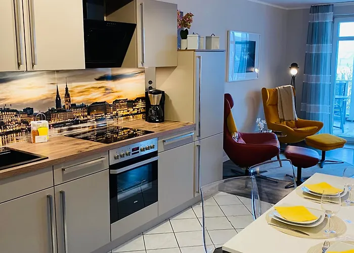 Апартаменты Ostseeurlaub-goehren Sanddollar Im Haus Strandeck Гёрен