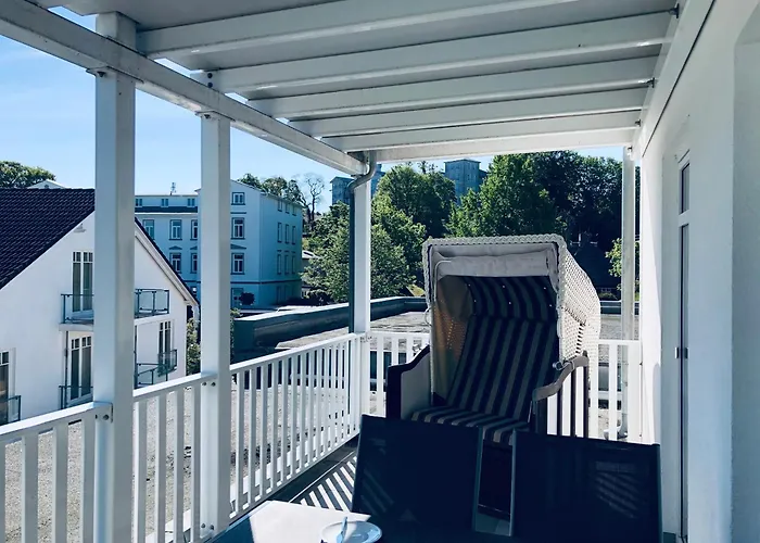 Апартаменты Ostseeurlaub-goehren Sanddollar Im Haus Strandeck *