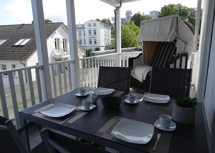 Апартаменты Ostseeurlaub-goehren Sanddollar Im Haus Strandeck Гёрен